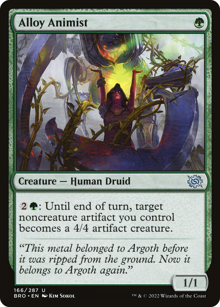 Alloy Animist (BRO-166) (Foil)