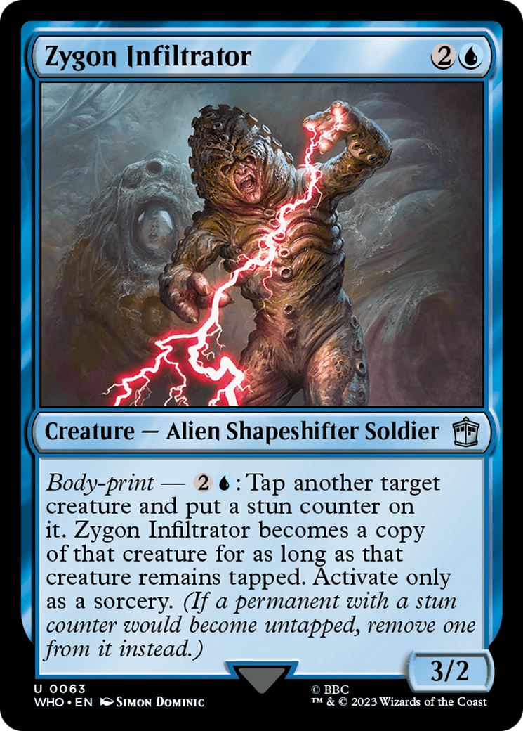 Zygon Infiltrator (WHO-063) (Foil)