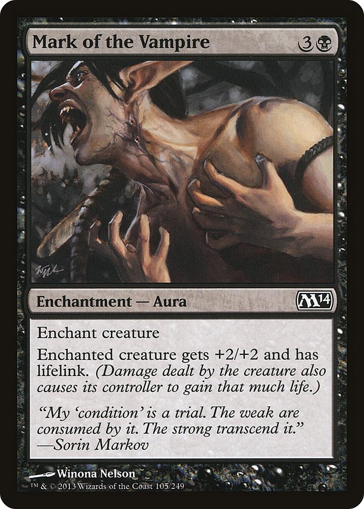 Mark of the Vampire (M14-105) (Foil)