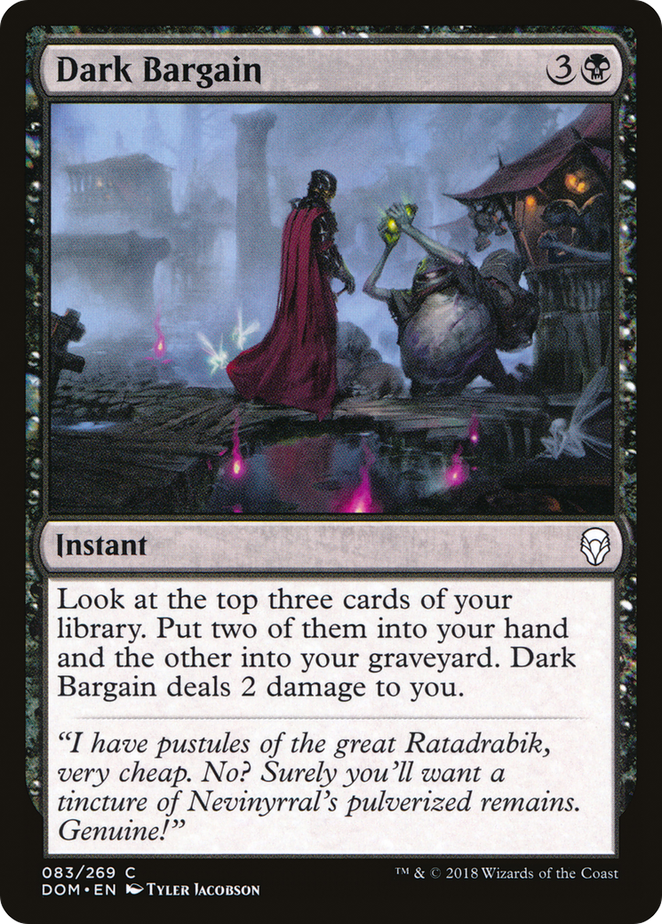 Dark Bargain (DOM-083) (Foil)