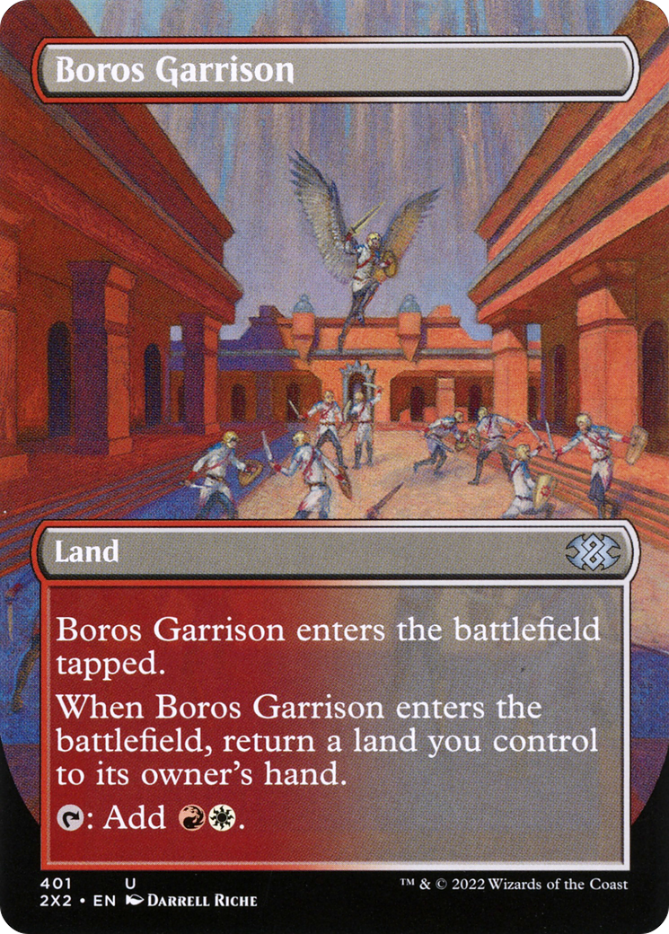 Boros Garrison (2X2-401) (Borderless) (Foil)