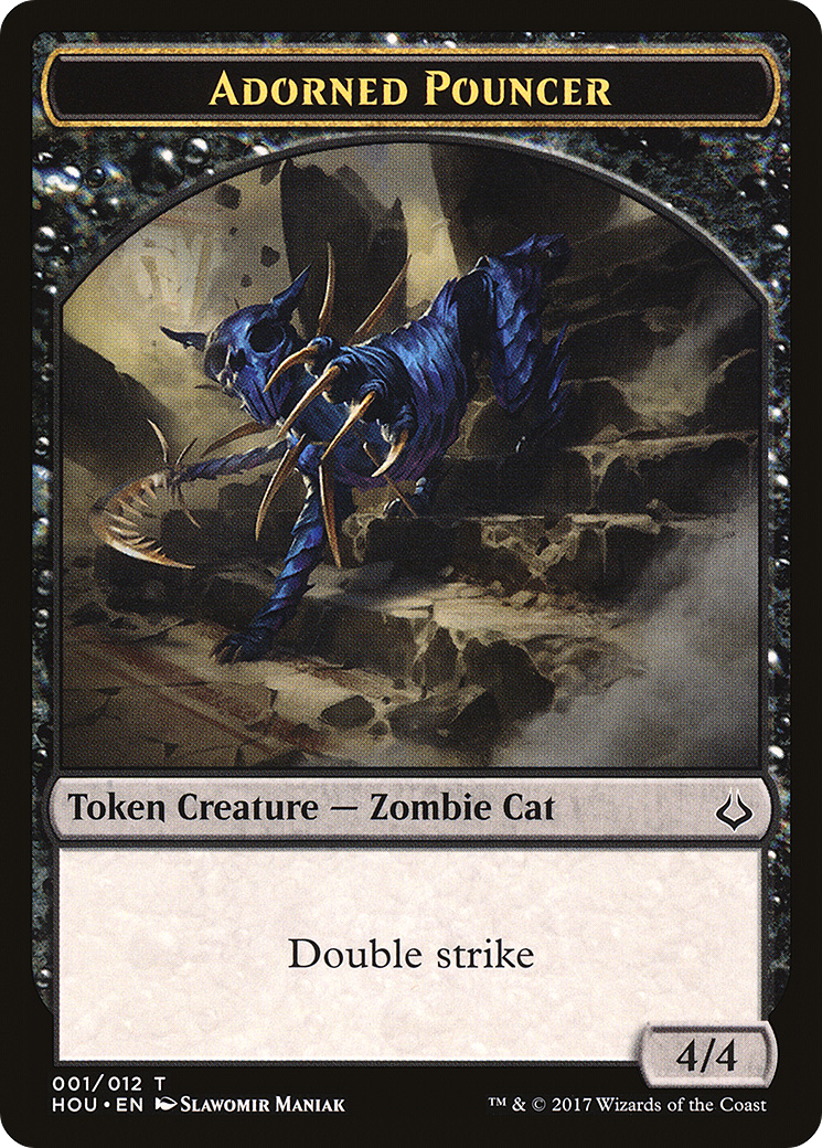 Adorned Pouncer Token (HOU-001)