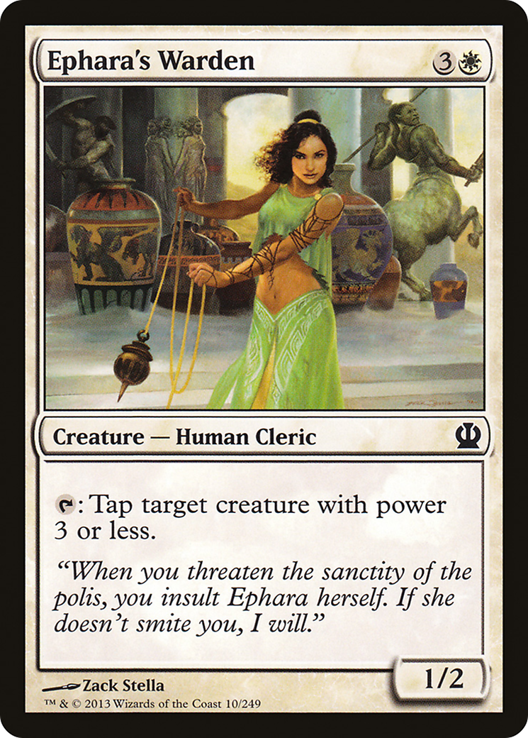 Ephara's Warden (THS-010) (Foil)
