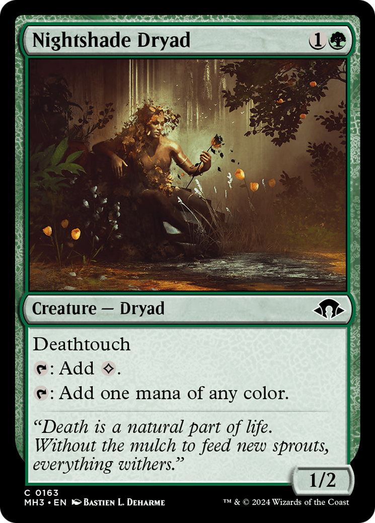 Nightshade Dryad (MH3-163) (Foil)