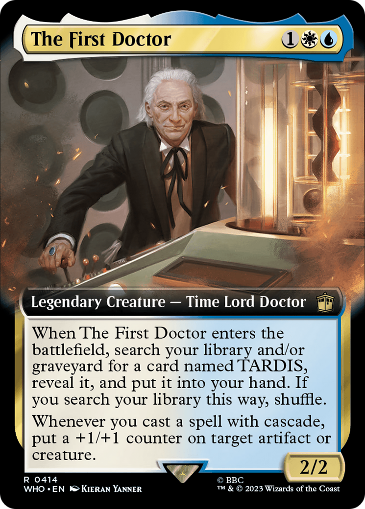 The First Doctor (WHO-414) (Extended Art) (Foil)