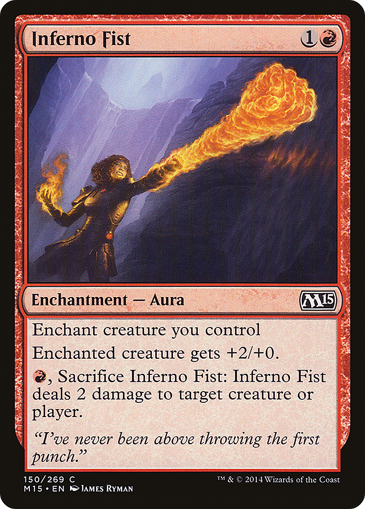 Inferno Fist (M15-150) (Foil)