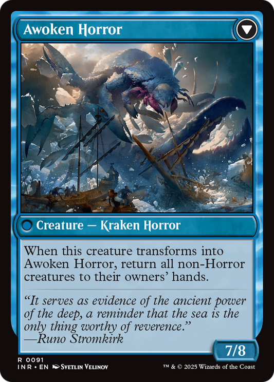 Thing in the Ice // Awoken Horror (INR-091) (Foil)