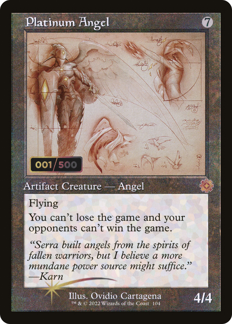 Platinum Angel (BRR-104Z) (Foil) (Serialized)