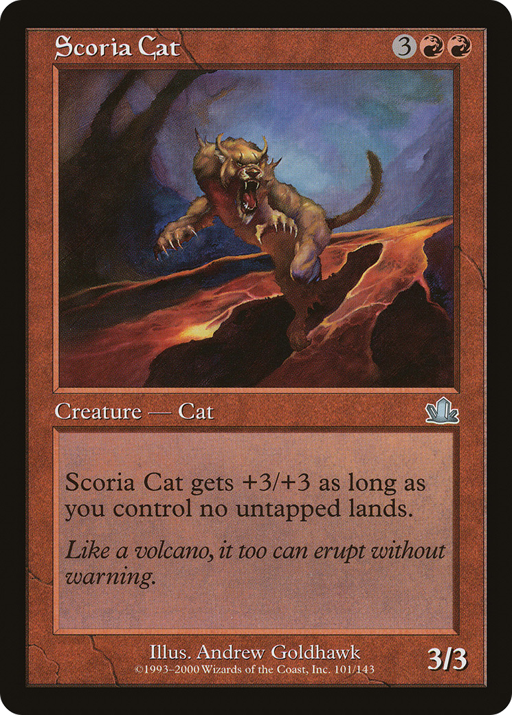Scoria Cat (PCY-101) (Foil)