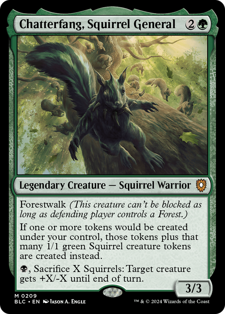 Chatterfang, Squirrel General (BLC-209)