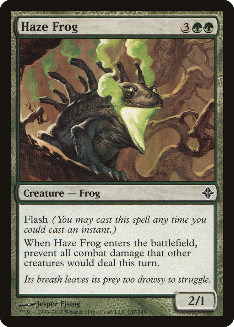 Haze Frog (ROE-187) (Foil)