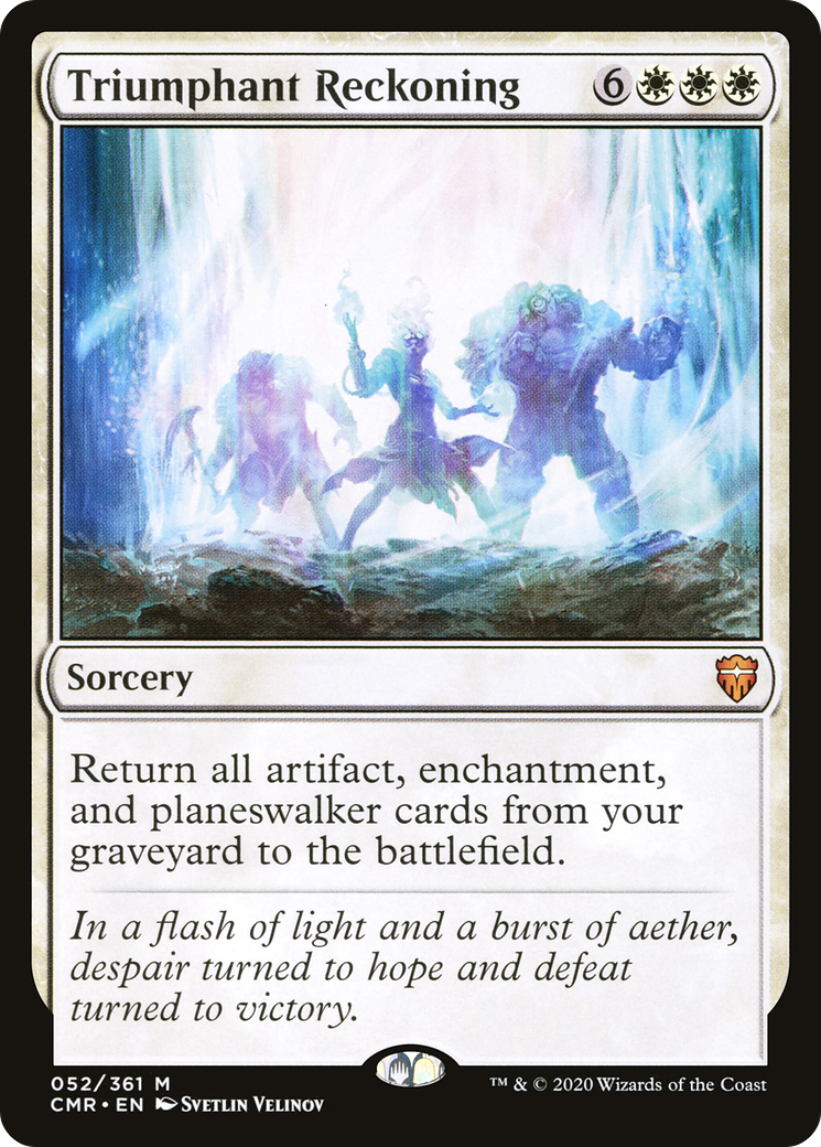 Triumphant Reckoning (CMR-052) (Foil)