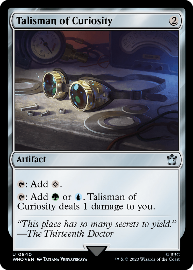 Talisman of Curiosity (WHO-840) (Surge Foil)