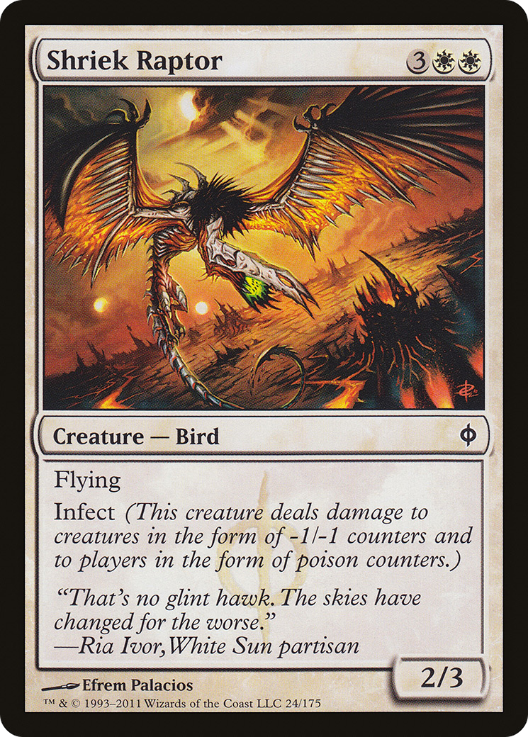 Shriek Raptor (NPH-024) (Foil)