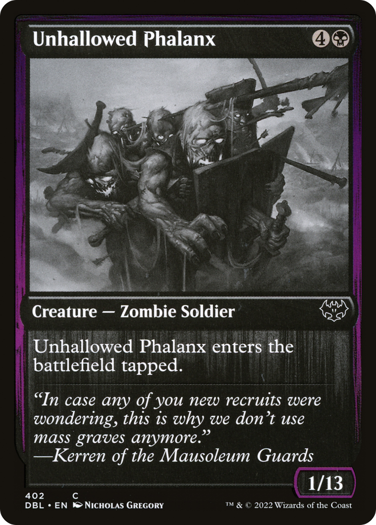 Unhallowed Phalanx (DBL-402) (Foil)