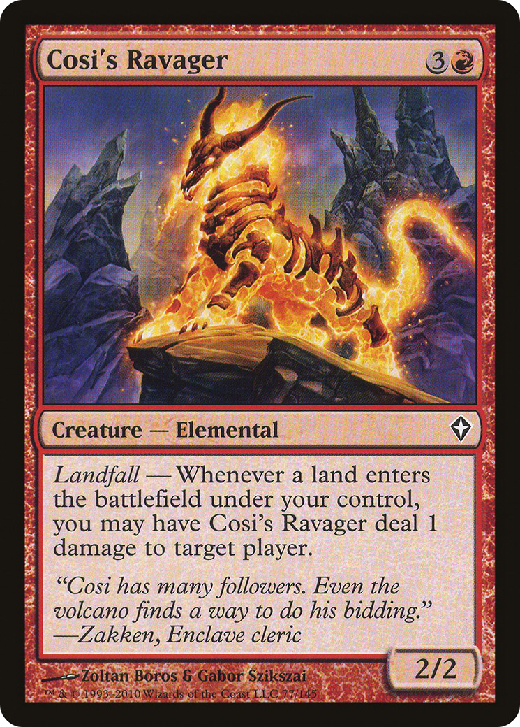 Cosi's Ravager (WWK-077) (Foil)