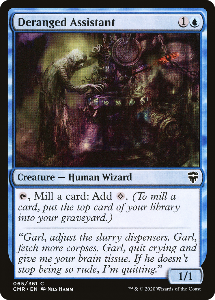 Deranged Assistant (CMR-065) (Foil)