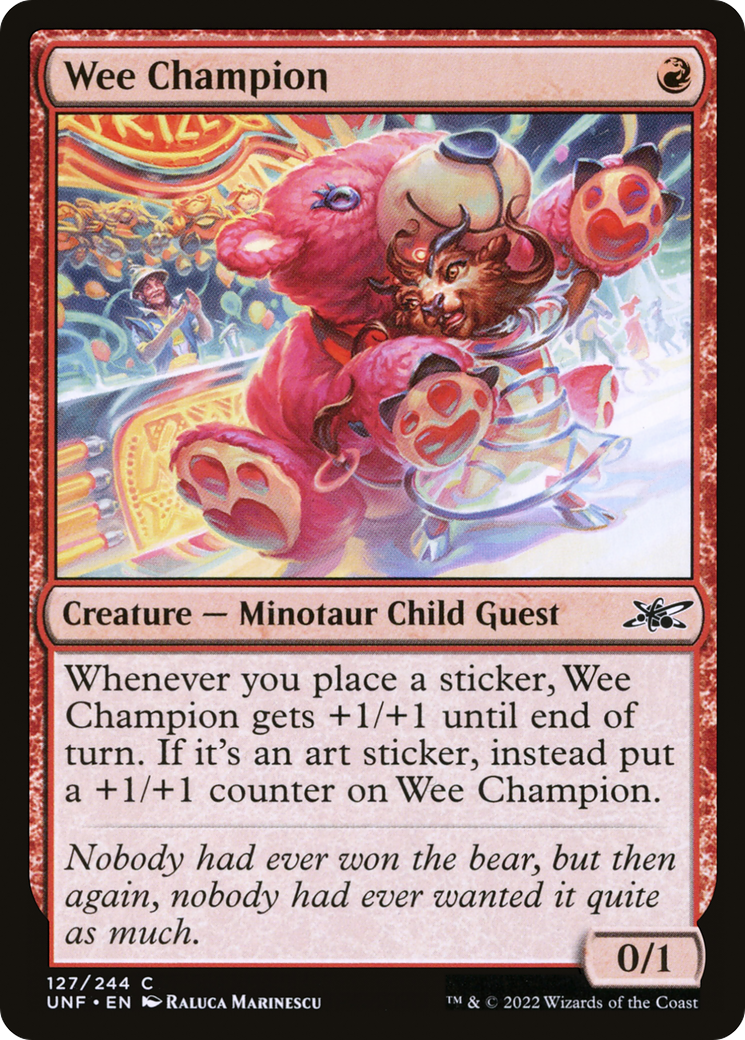 Wee Champion (UNF-127)