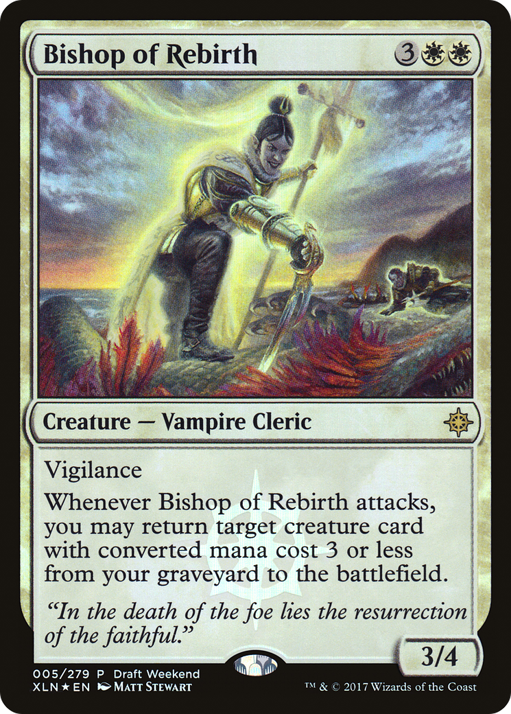 Bishop of Rebirth (LARP-005) (Foil)
