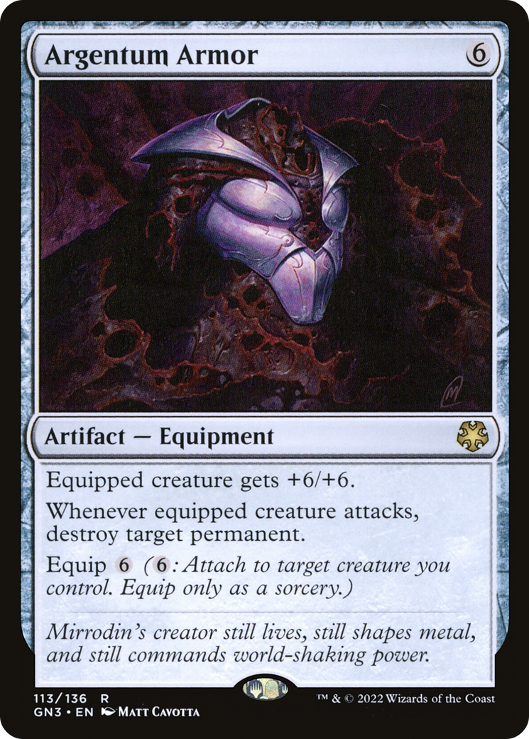 Argentum Armor (GN3-113)