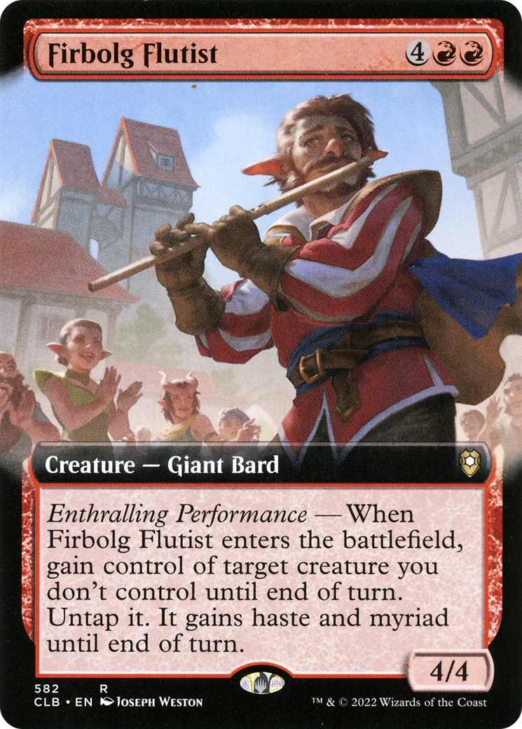 Firbolg Flutist (CLB-582) (Extended Art) (Foil)