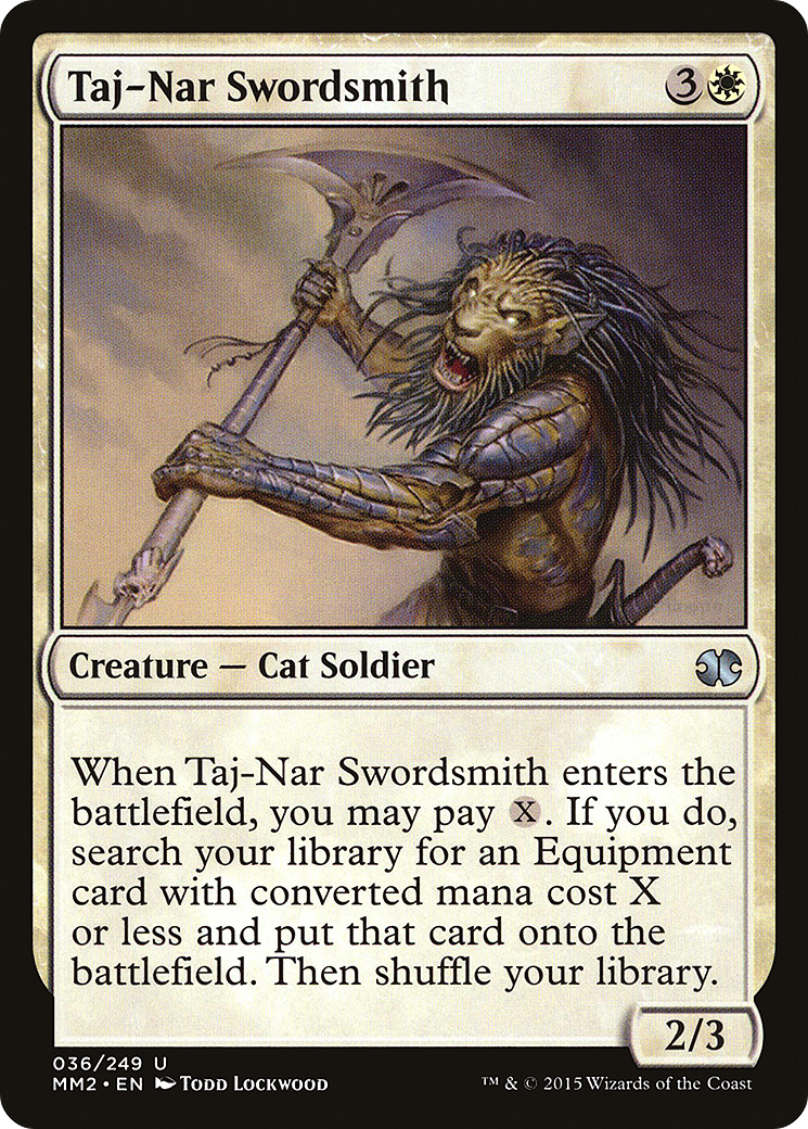 Taj-Nar Swordsmith (MM2-036)