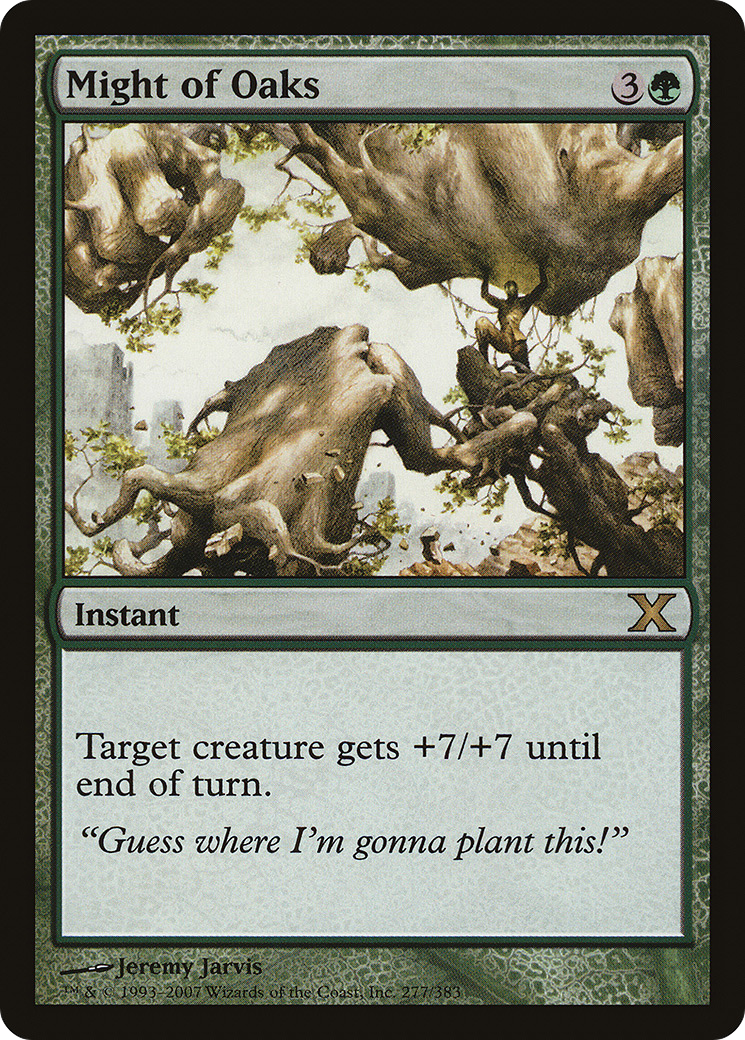 Might of Oaks (10E-277) (Foil)