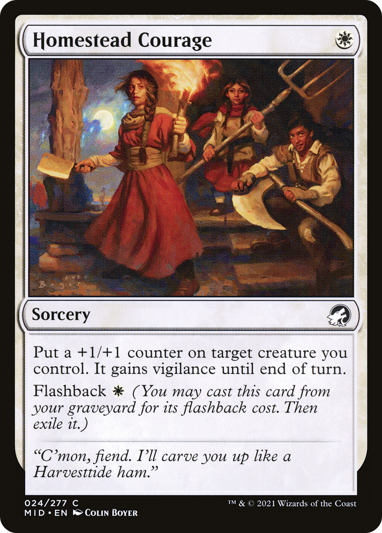 Homestead Courage (MID-024) (Foil)