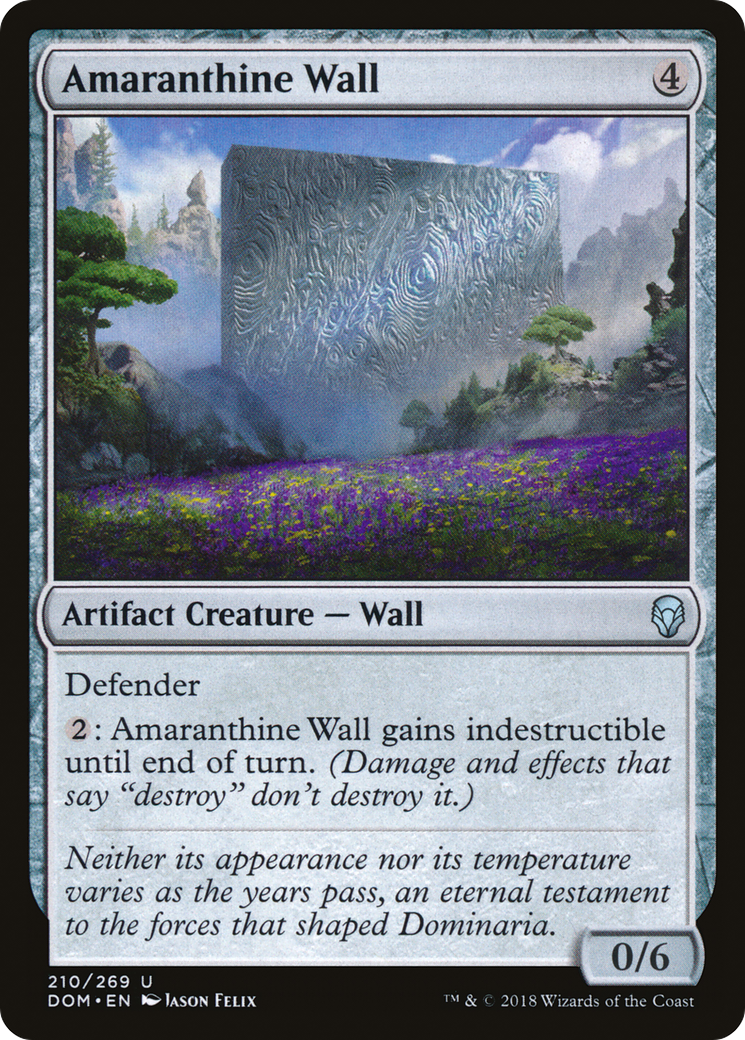 Amaranthine Wall (DOM-210) (Foil)