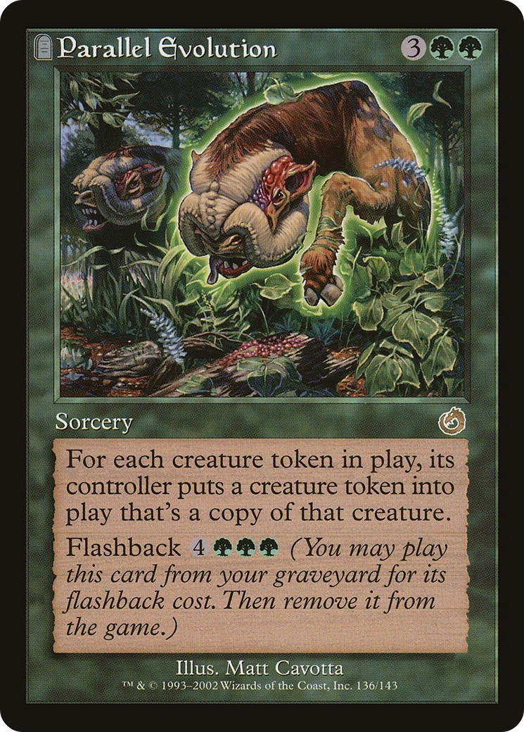 Parallel Evolution (TOR-136) (Foil)