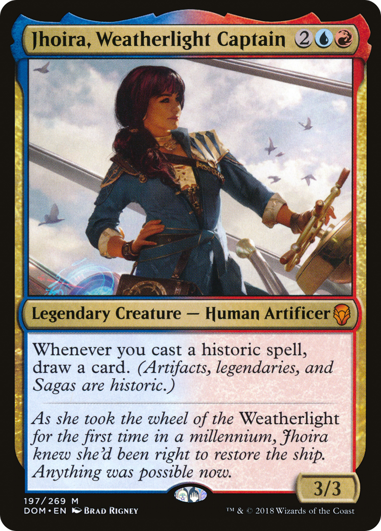 Jhoira, Weatherlight Captain (DOM-197) (Foil)
