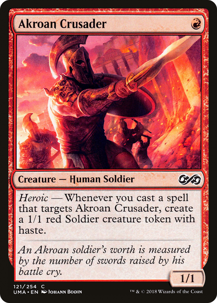 Akroan Crusader (UMA-121) (Foil)