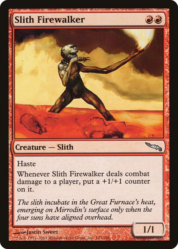 Slith Firewalker (MRD-107) (Foil)