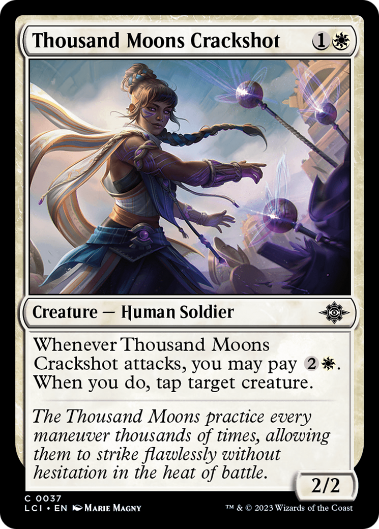 Thousand Moons Crackshot (LCI-037) (Foil)
