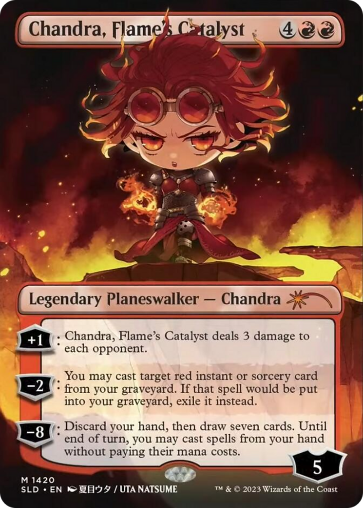Chandra, Flame's Catalyst (SLD-1420) (Borderless)