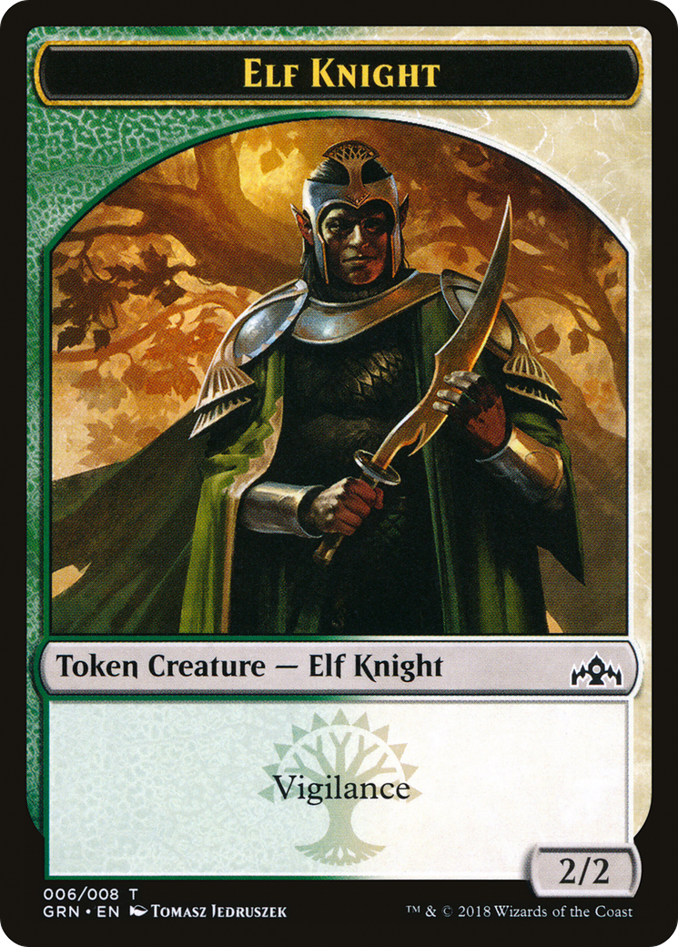 Elf Knight Token (GRN-006)