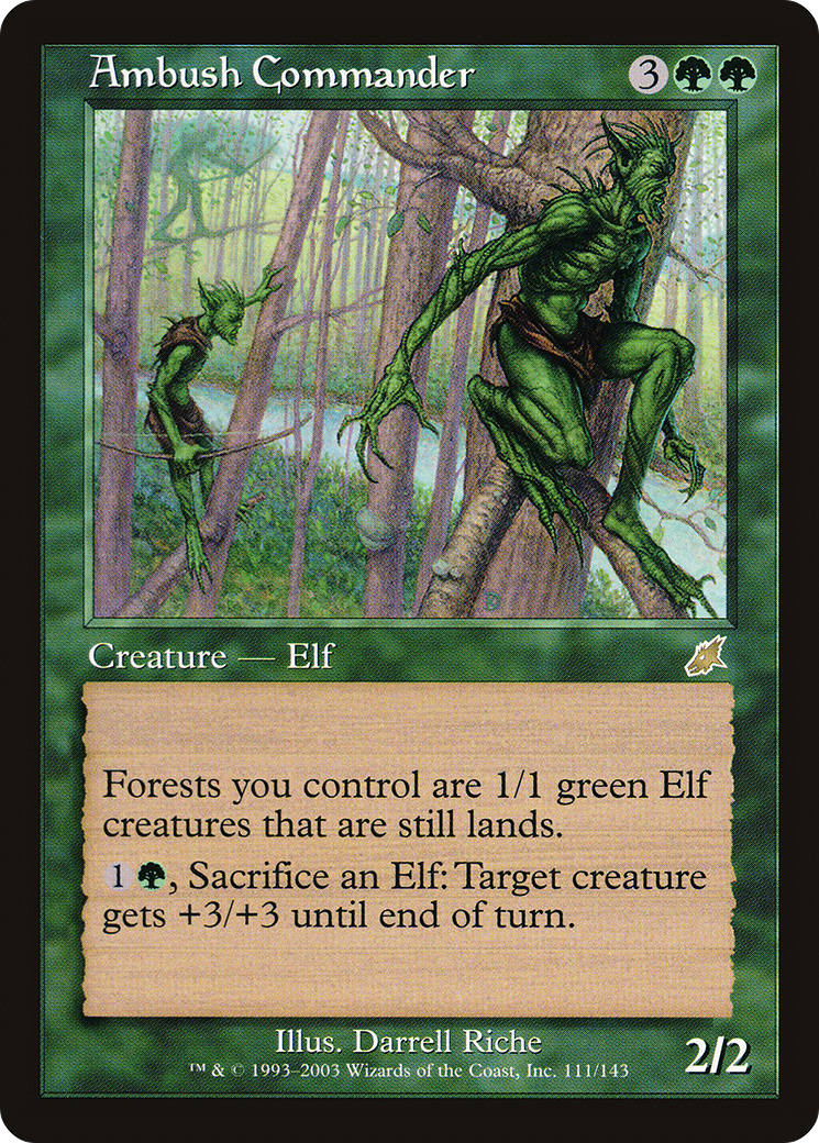 Ambush Commander (SCG-111) (Foil)