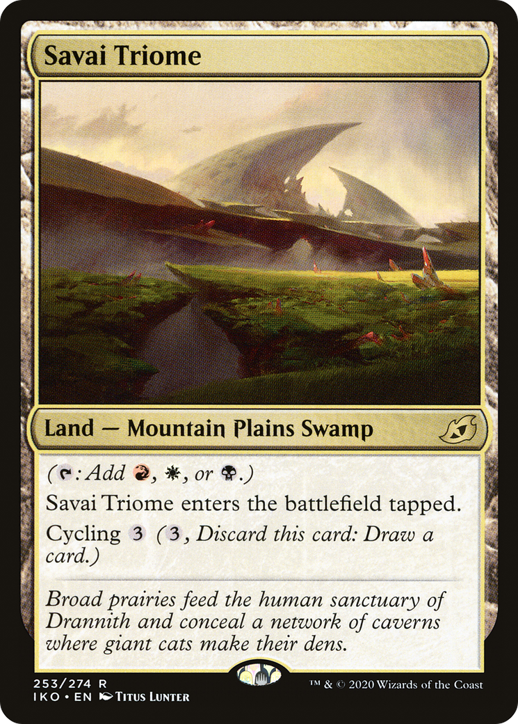 Savai Triome (IKO-253) (Foil)