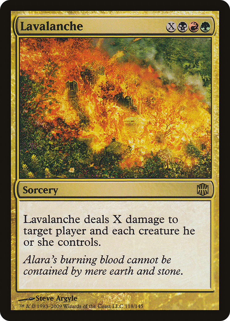 Lavalanche (ARB-118) (Foil)