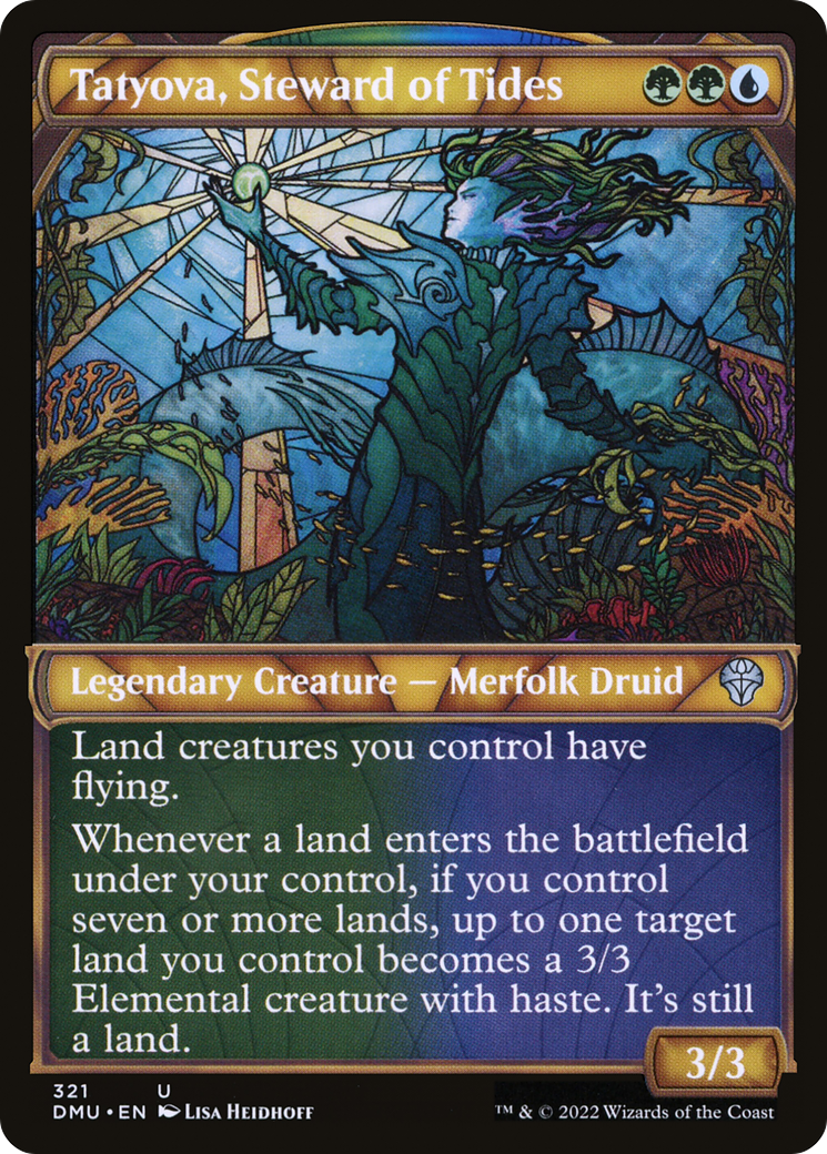 Tatyova, Steward of Tides (DMU-321) (Showcase) (Foil)