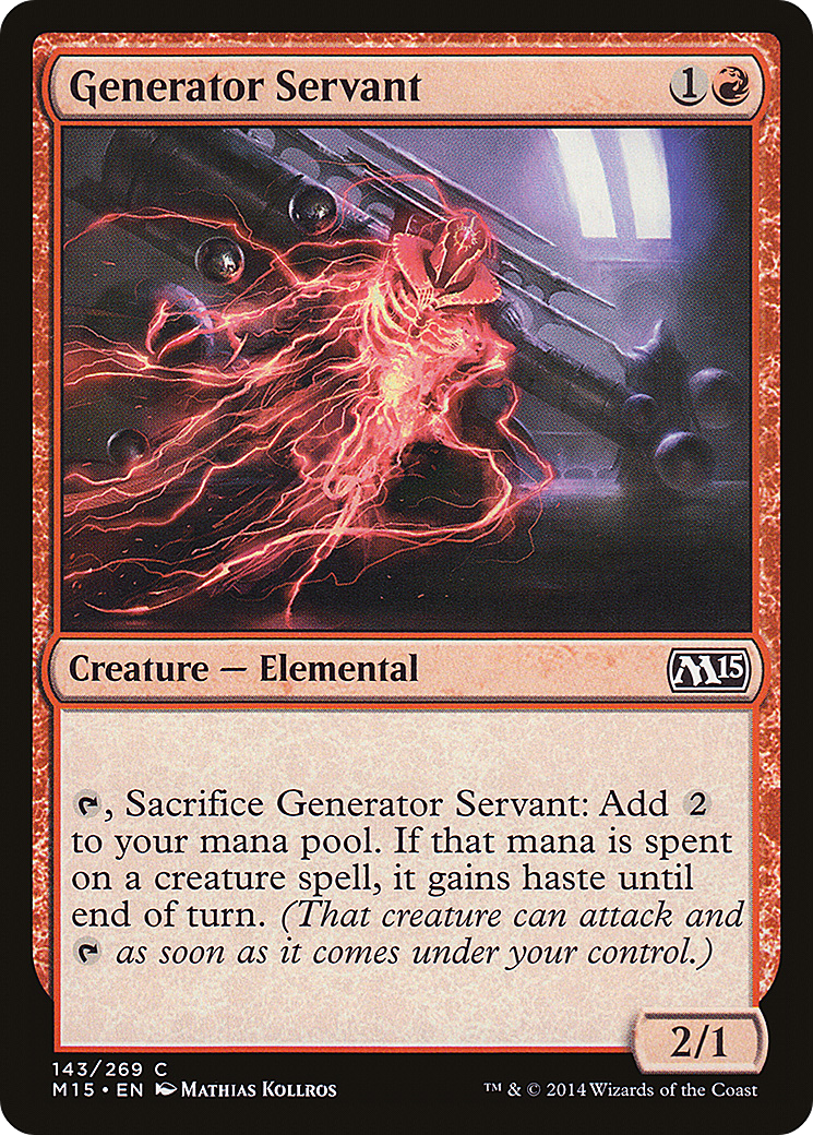 Generator Servant (M15-143) (Foil)