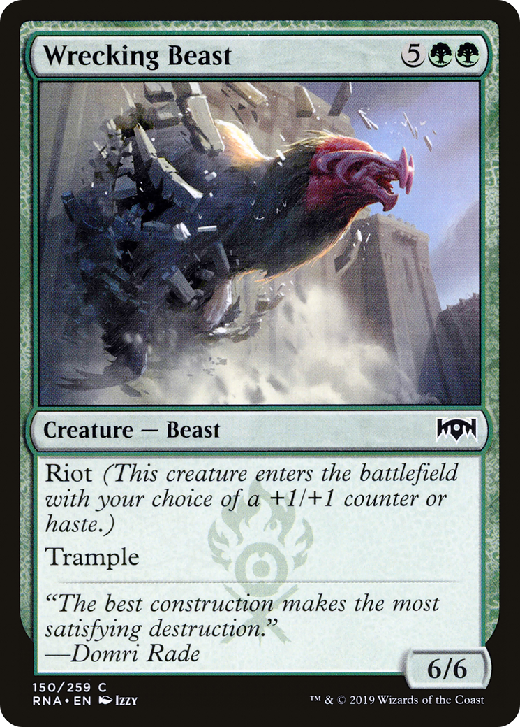 Wrecking Beast (RNA-150) (Foil)