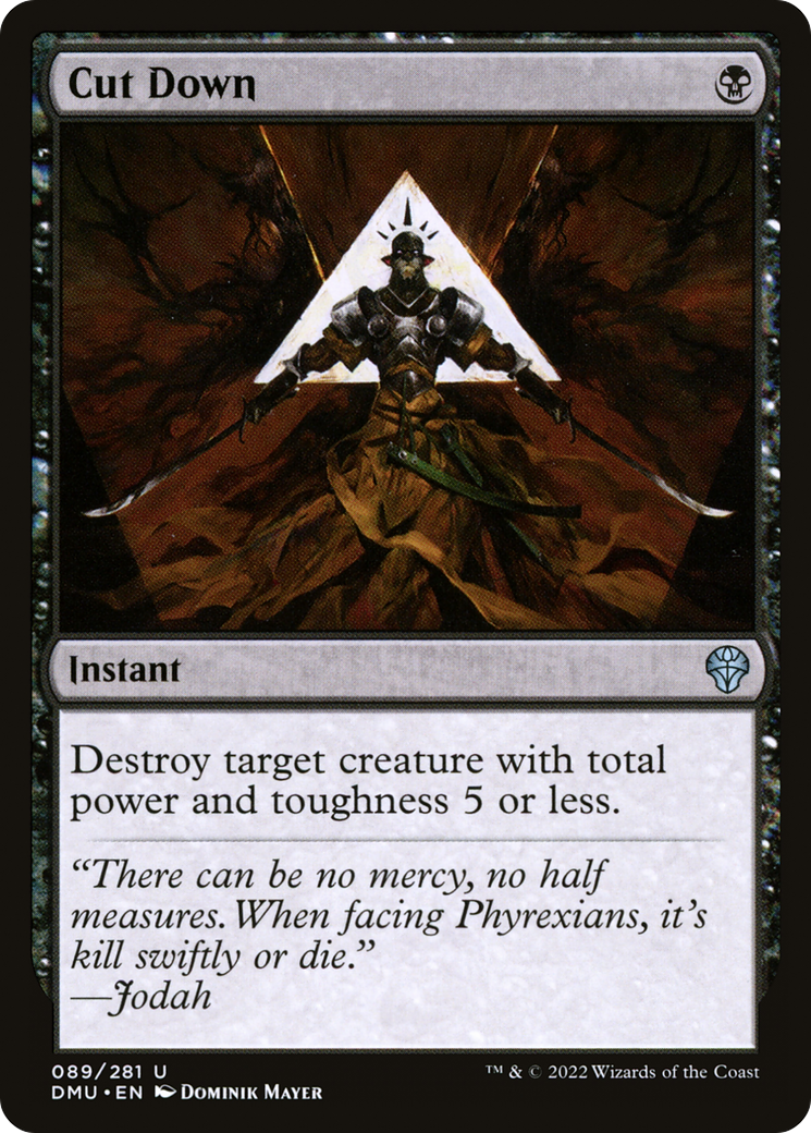 Cut Down (DMU-089) (Foil)