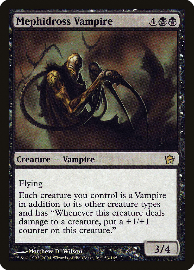 Mephidross Vampire (5DN-053) (Foil)