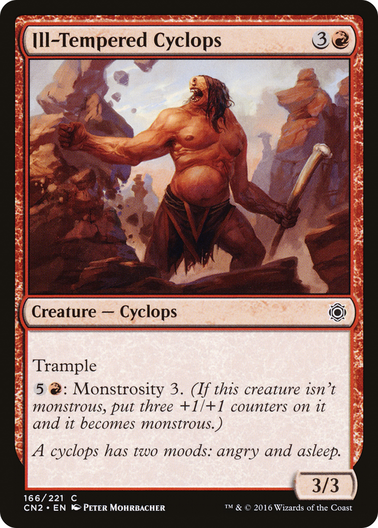 Ill-Tempered Cyclops (CN2-166) (Foil)