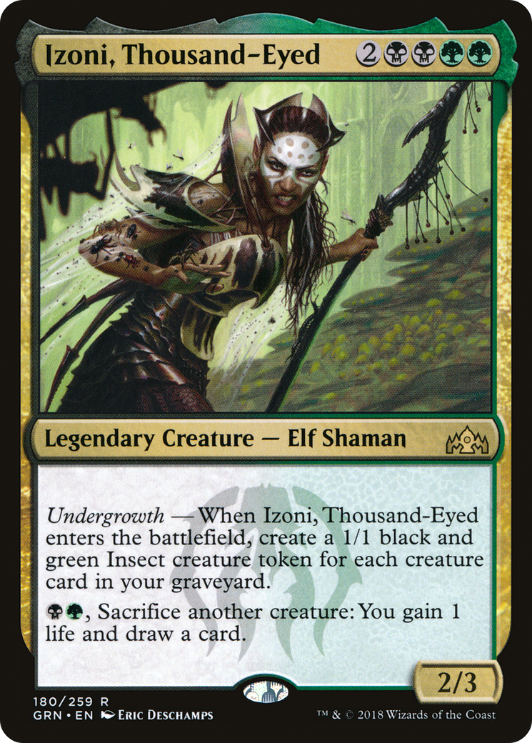 Izoni, Thousand-Eyed (GRN-180) (Foil)