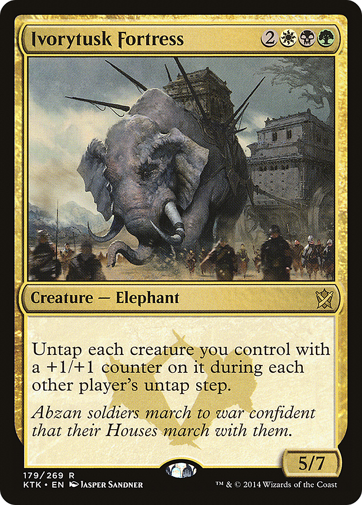 Ivorytusk Fortress (KTK-179) (Foil)