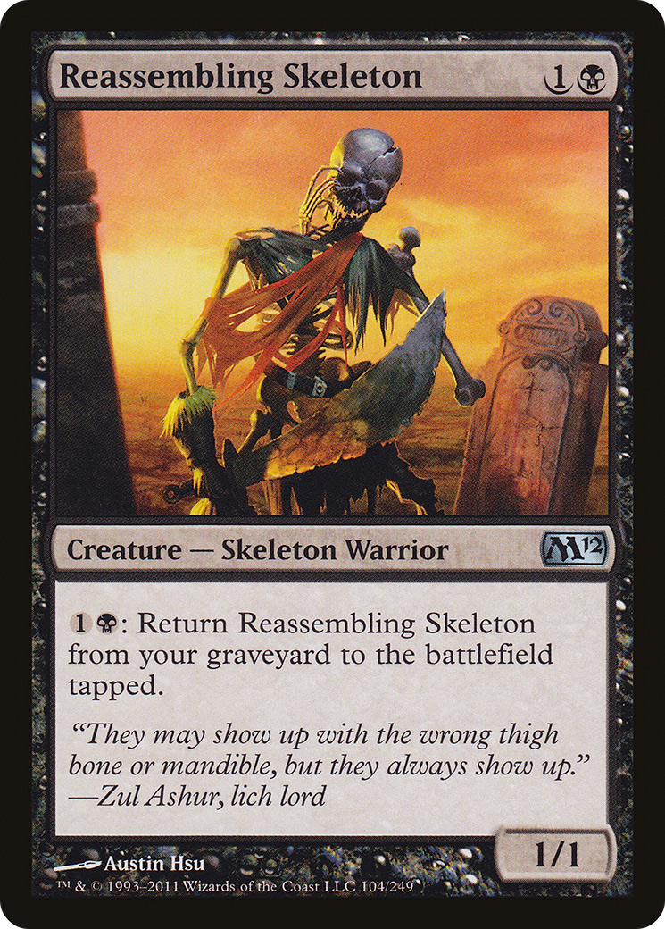 Reassembling Skeleton (M12-104) (Foil)