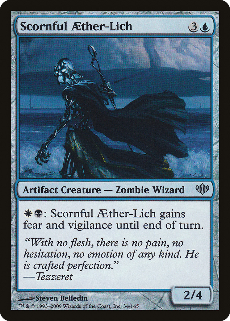 Scornful Aether-Lich (CON-034) (Foil)