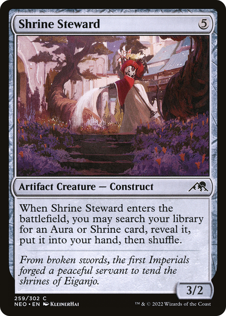 Shrine Steward (NEO-259) (Foil)